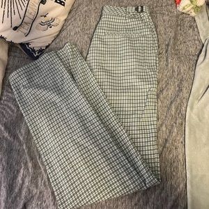 Brandy Melville plaid plants